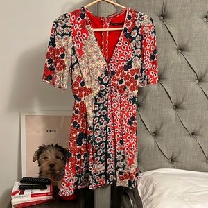Zara floral dress